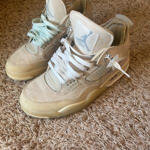 Jordan 4 off white size 7’5